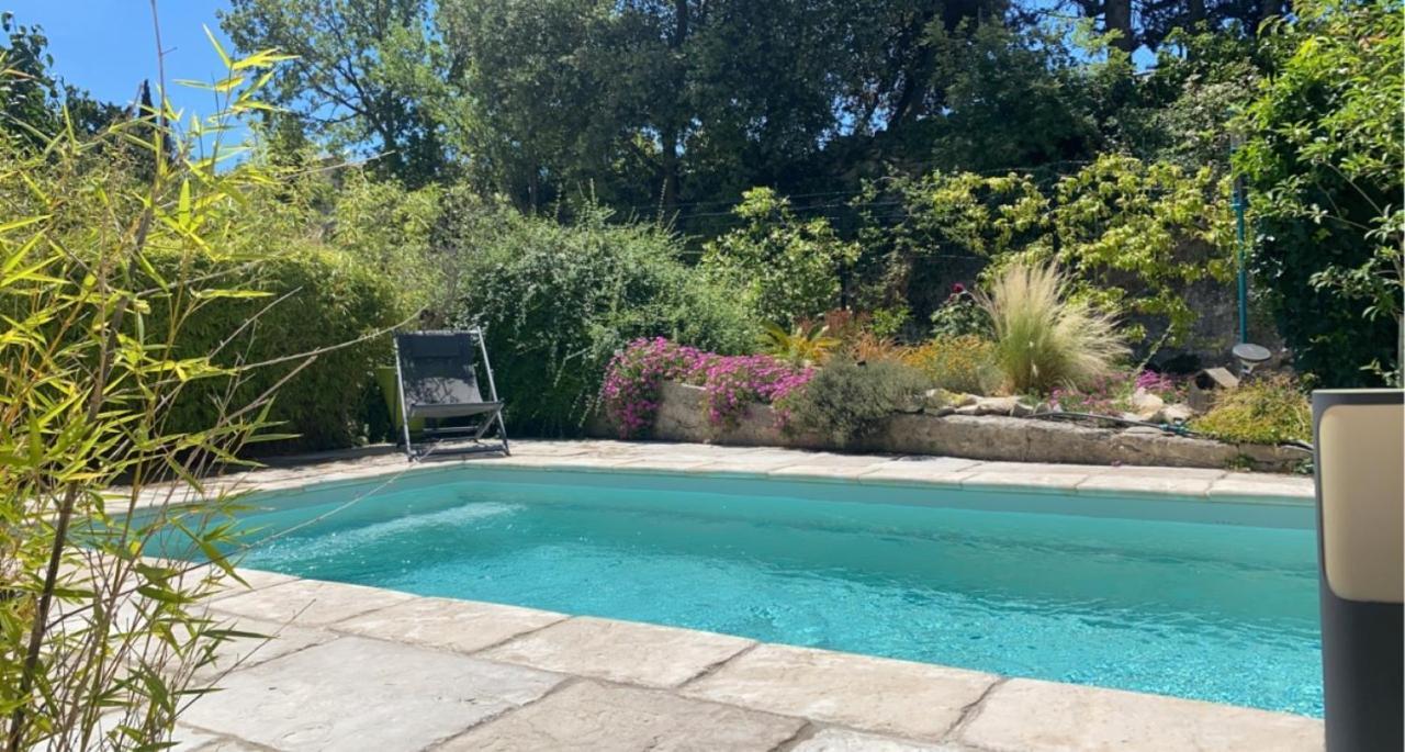 La Suite De Charme Du Mas De La Fontaine De Jonquier Avec Spa Privatif Séguret Exteriör bild