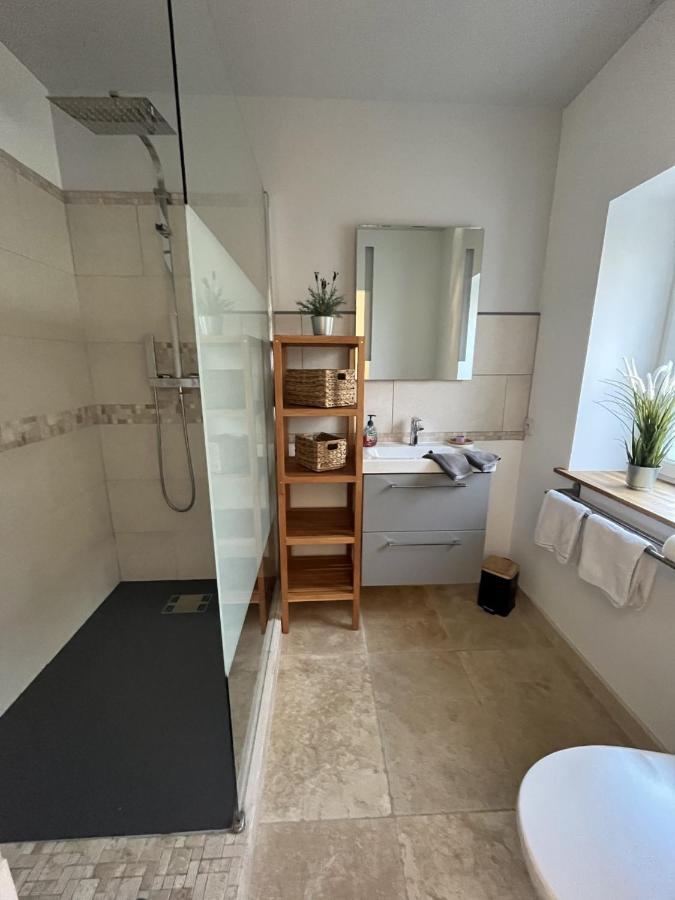 La Suite De Charme Du Mas De La Fontaine De Jonquier Avec Spa Privatif Séguret Exteriör bild